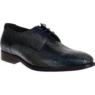 👉 Grijs male herenschoenen leer Floris van Bommel 18297 8719092843830