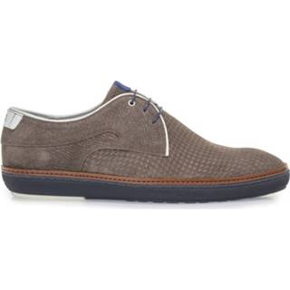 👉 Leer herenschoenen male taupe Floris van Bommel 14020 8719092817039