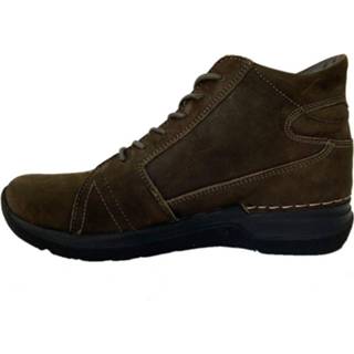 👉 Veterschoenen groen vrouwen wol Wolky why antique nubuck 8719205455202