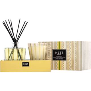 👉 Diffuser reed NEST Fragrances Grapefruit Candle and Gift Set