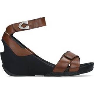 👉 Leer damesschoenen vrouwen cognac Wolky 03776 8719205335542