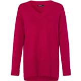 👉 Trui polyester vrouwen roze Marc Aurel v-hals 4062841549298