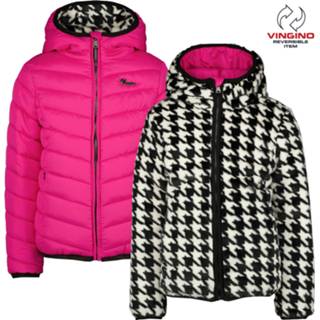 👉 Winterjas polyester meisjes vrouwen roze Vingino Jacket tilmare 8719901941788 8719901941849