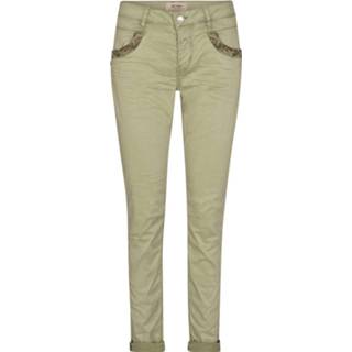 👉 Elastane vrouwen groen Mos Mosh 140420 507 mosmosh naomi saturday pant grape leaf 5711855647191