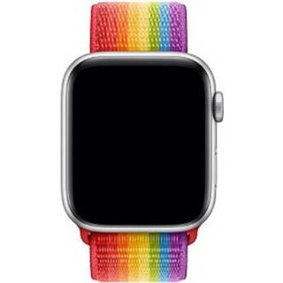 👉 Loopband textiel unisex oranje Sport Loop Band voor de Apple Watch - 40mm Vitamin C 190199118881