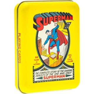 Speelkaart kaartspellen DC Comics Tins - Superman Speelkaarten 5411068200540