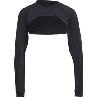 👉 Longsleeve zwart XS vrouwen Adidas MKO Shrug Dames 4064056803004