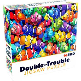 👉 Puzzel legpuzzels Double-Trouble - Clownfish (500 stukjes) 5015766028514