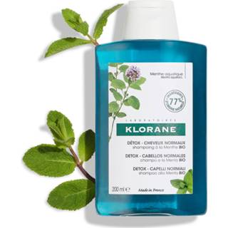 👉 Shampoo vrouwen KLORANE Detox with Organic Aquatic Mint 200ml 3282770144864