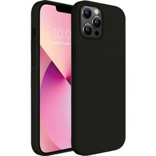 👉 Zwart siliconen Ceezs iPhone 13 Pro Max hoesje (zwart) 8720391698847