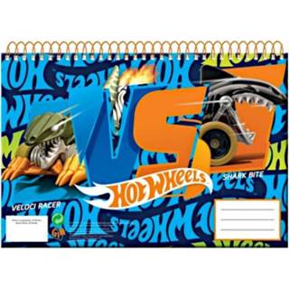 👉 Schets blok papier karton geen personage junior volwassenen oranje blauw Hot Wheels schetsblok A4 oranje/blauw 30 vellen 5204549139510