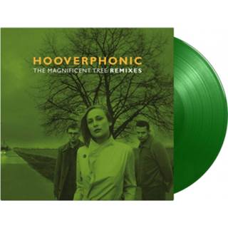 👉 Vinyl dance Music on hooverphonic donkergroen - The Magnificent Tree Remixes (Gekleurd Vinyl) 8719262018402