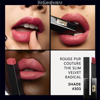 👉 Lippenstift vrouwen Yves Saint Laurent The Slim Velvet Radical Lipstick 3.8g (Various Shades) - 303 Nu Incongru 3614273361019