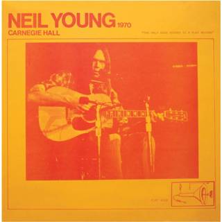 👉 Country Shakey Pictures Records Neil Young zwart - Carnegie Hall 1970 2LP 93624885153