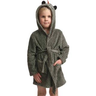 👉 Badjas kinderen Capuchon kind dino - fleece