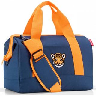 👉 Reistas Tiger Navy polyester m allrounder blauw kinderen Reisenthel Kids 4012013724626