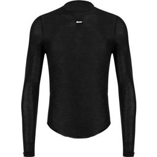 👉 Onderhemd XS-S active mannen SANTINI Fietsmet lange mouwen Dry onderhemd, voor heren, Maat 8050703155462