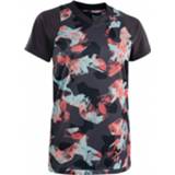 👉 ION - Women's Tee Scrub S/S - Fietsshirt maat 42 - XL, zwart/grijs