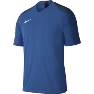👉 Nike Dry Strike Voetbalshirt Kids Royal Blauw Wit