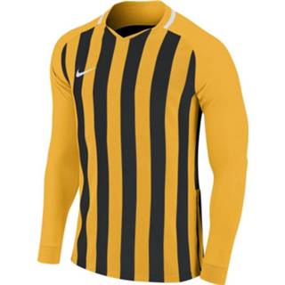 👉 Nike Striped Division III Voetbalshirt Lange Mouwen Kids University Gold