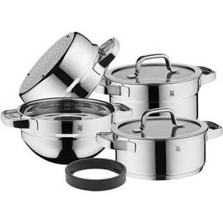 👉 Pannenset RVS zilver WMF Compact Cuisine 4-delig 4000530709202