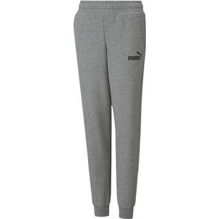 👉 Trainingsbroek grijs e broeken kinderen PUMA Essential Logo FL cl Kids
