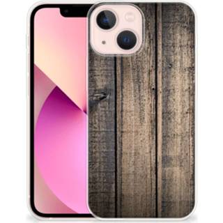 Bumper hoesje IPhone 13 mini Steigerhout 8720632382986