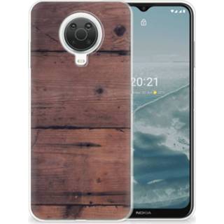 👉 Bumper hoesje Nokia G20 | G10 Old Wood 8720632410306