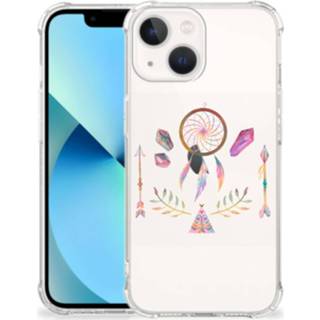 👉 Bumper hoesje IPhone 13 mini Stevig Boho Dreamcatcher 8720632429100