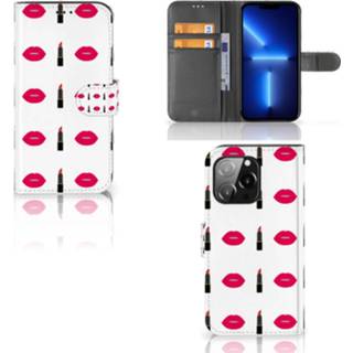 👉 IPhone 13 Pro Telefoon Hoesje Lipstick Kiss