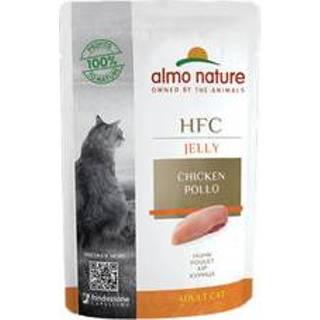 👉 Kattenvoer jelly Almo Nature HFC - Maaltijdzakje Zalm 24 x 55 gr
