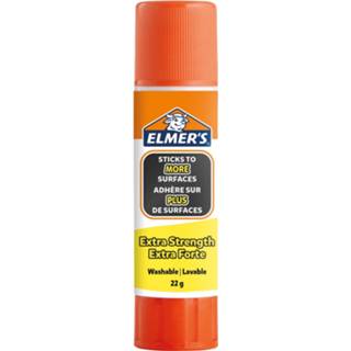 👉 Paars stuks hobbylijm Elmer's Extra Strenght lijmstick van 22 gr, op blister, 3026981366932