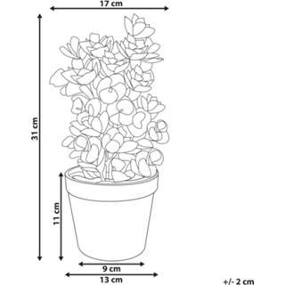 👉 Kunstplant groen 31 cm HOUSELEEK PLANT 4251682268677