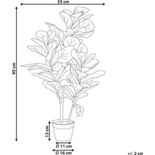 👉 Kunstplant groen 95 cm FICUS LYRATA 4251682268684