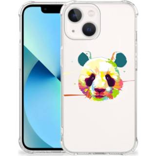 👉 Bumper hoesje IPhone 13 mini Stevig Panda Color 8720632736840