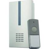 👉 Deurbel zilver male Profile draadloos Brillante Flash 120m 5412748726527
