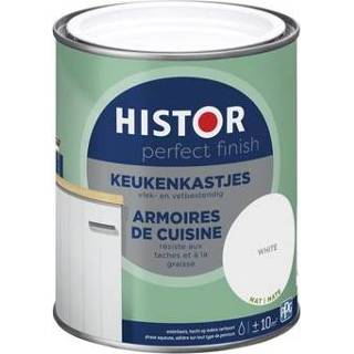 👉 Histor Perfect Finish keukenkastjes hoogglans wit 0,75L