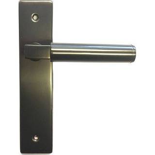 👉 Deurkruk zwart PVD male Avenue langschild blind Arkitekt 8711613882885