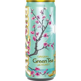 👉 IJsthee donkergroen blik stuks drank Arizona Green Tea, van 33 cl, pak 12 613008747565