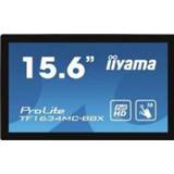👉 Iiyama ProLite TF1634MC-B8X touch screen-monitor 39,6 cm (15.6 ) 1920 x 1080 Pixels Multi-touch Mult 4948570118342