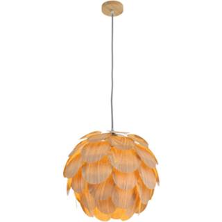 👉 Hang lamp berken Mexlite Hanglamp finn 2700be 8712746132915