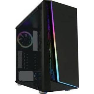 👉 Midi Tower zwart goud x LC-Power Gaming 710MB Gold Miner 4260070128226