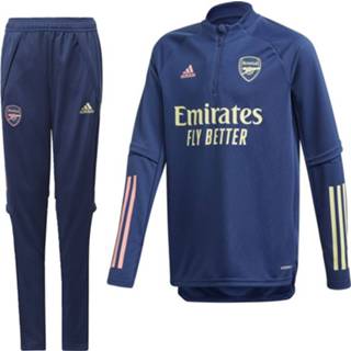 👉 Trainingspak blauw geel roze trainingspakken kinderen Adidas Arsenal 2020-2021 Kids