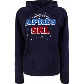 👉 Alprausch - Women's Après-Schii Hooded Sweater - Hoodie maat XXL, zwart