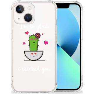 👉 Bumper hoesje IPhone 13 Stevig Cactus Glad 8720632837264