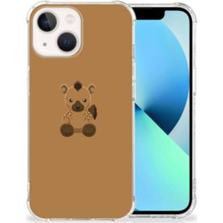 👉 Bumper hoesje baby's IPhone 13 Stevig Baby Hyena 8720632751478