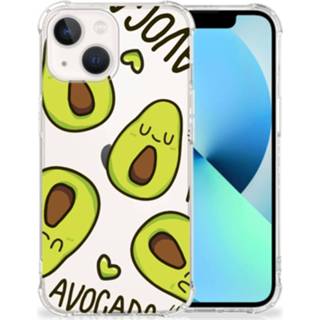 👉 Bumper hoesje IPhone 13 Stevig Avocado Singing 8720632541505