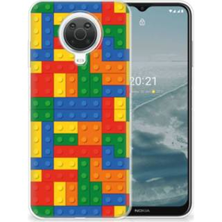 👉 Houten blok Nokia G20 | G10 TPU bumper Blokken 8720632744524