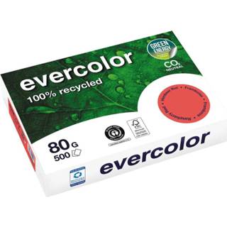 👉 Appelgroen groen papier stuks true gekleurd Clairefontaine Evercolor gerecycleerd papier, A4, 80 g, 500 vel, 3288580400275