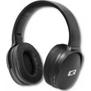 👉 Wireless headphone zwart Qoltec 50851 Headphones with microphone Super Bass | Dynamic BT Black Headset Hoofdband 5901878508511